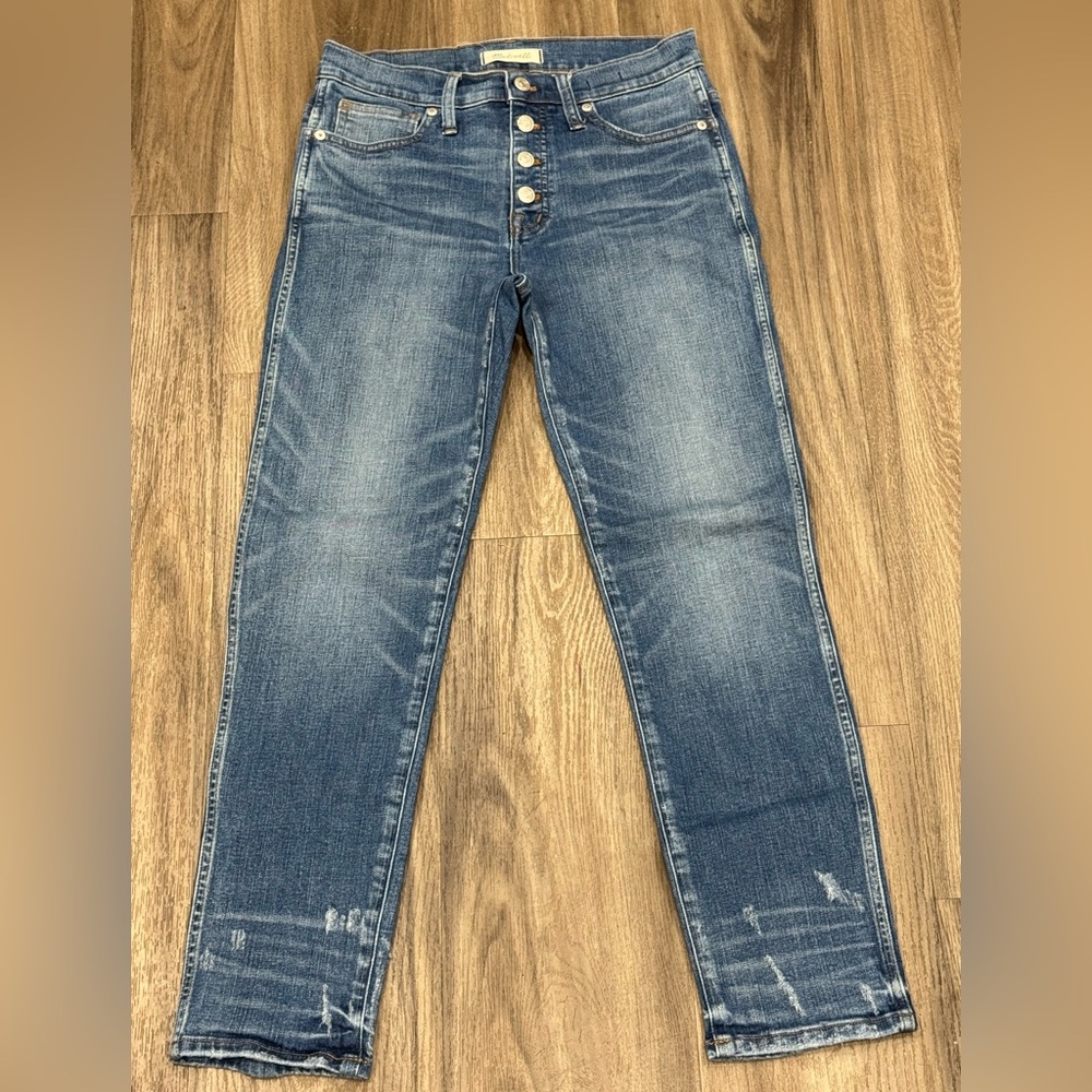 Madewell High Rise Blue Jeans
